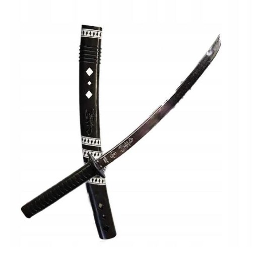 SUPER Ninja Sword Black Katana Samurai CA014