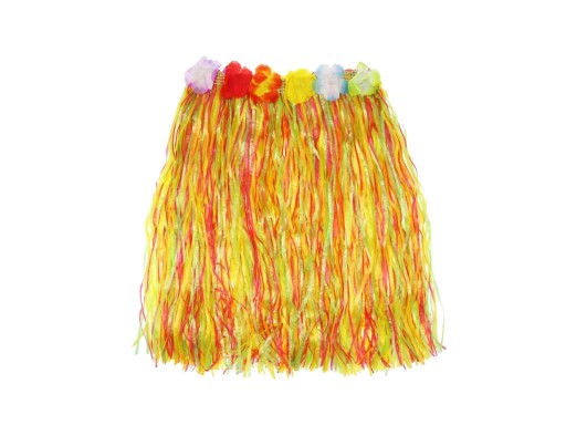FAREBNÁ HAWAJSKÁ SUKŇA ALOHA PARTY kvety HAWAII 45cm