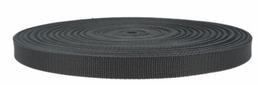 Páska na prenášanie koženého popruhu 2 cm 20 mm - Grafit