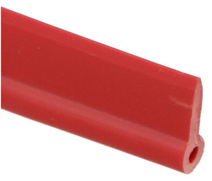 BIZA KEDRA ČALÚNNICKÁ RÚRA ČERVENÁ PVC PÁSKA