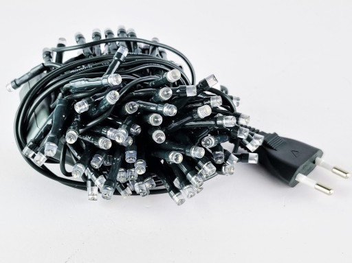 SVETLÁ NA VIANOČNÝ STROMČEK 140 LED INTERIÉR STUDENÁ BIELA PRE VIANOČNÝ STROMČEK VIANOČNÝ STROMČEK 6,95 M