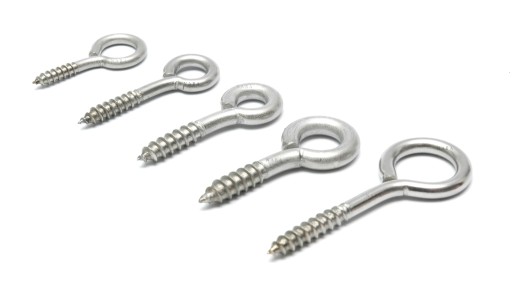 NEREZ DREVENÁ SKRUTKA OČKA 4,7x30mm 1ks