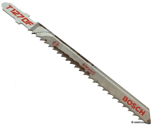 Hliníkový pílový list do priamočiarej píly BOSCH T127DF bimetal
