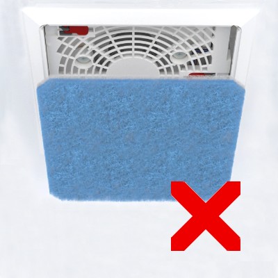 Náhradný filter pre ventilátor Limodor LF/M Compact Filtrant FFLIMODLFM