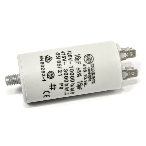 ŠTARTOVACÍ KONDENZÁTOR PRE MOTOR 16uf 450V