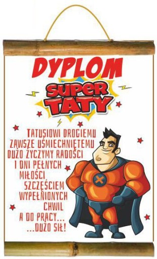 Diplom pre super otca
