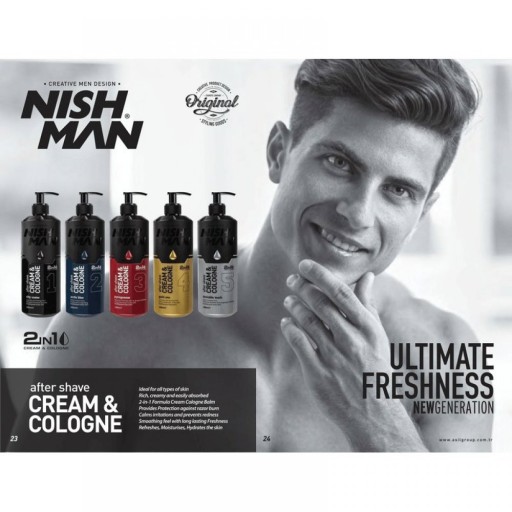 Nishman Gold One balzam po holení 400 ml