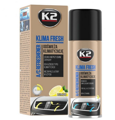 K2 REMOVAL AGENT pre osviežujúcu KLIMATIZÁCIU