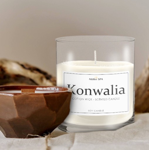 Möller SPA LILY OF THE VALLEY - SÓJOVÁ PRÍRODNÁ SVIEČKA VONNÁ SVIEČKA