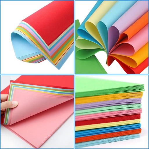 A4 FAREBNÝ PAPIER 18 FAREB 180KS NÁVRH NÁKRESU DIY KRAFT