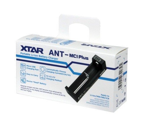XTAR MC1 Plus ANT 18650 / 26650 Li-ION nabíjačka