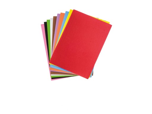 A5 PVC pena s lepidlom mix color (10 ks) Brewis