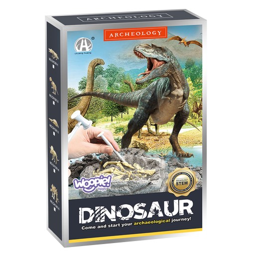 ARCHEOLÓG VYKOPÁVANIE KOSTRA DINOSAURA 3D HRAČKA DARČEK MINE EDU