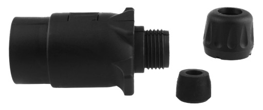 ZÁSUVKA PRÍVESU 7PIN + MATICA + SYTIČ