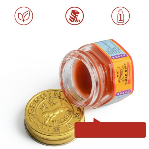 TIGERIA ORIGINAL RED hrejivá masť na chrbát 21ml