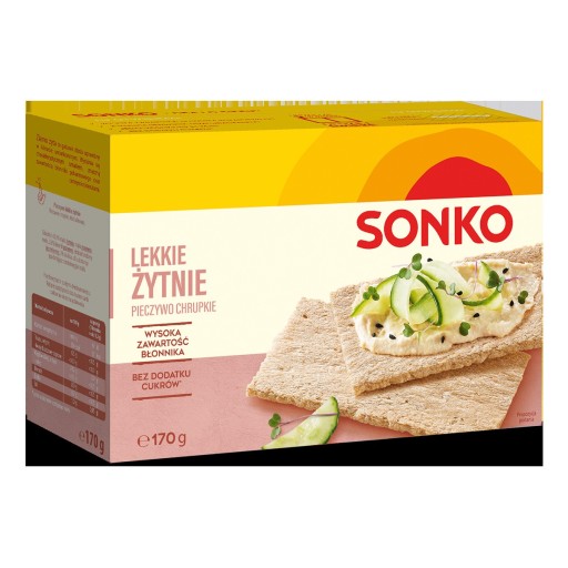 Sonko svetlý ražný chlieb 170 g