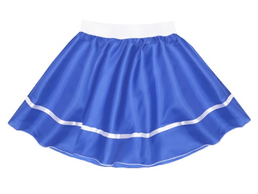 ELASTICKÁ SUKŇA, MODRÝ OUTFIT, 40 cm