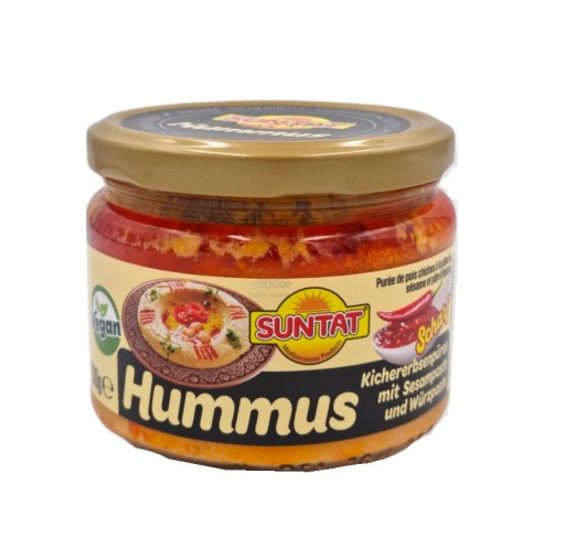 Hummus pasta z cíceru a tahini so sambal oelek, feferónka 290g