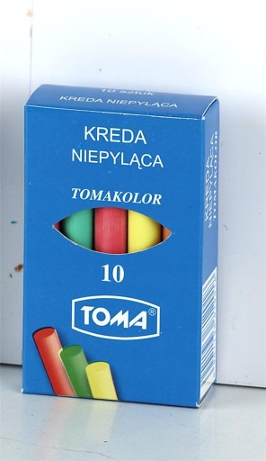 Toma 81-201 Školská krieda, 10 tyčiniek, FAREBNÁ
