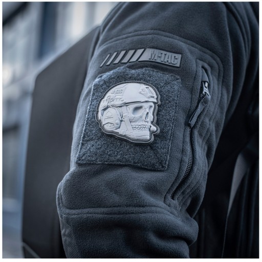 3D PATCH OPERÁTOR PRILBA LEBKA FAST PVC M-TAC GREY