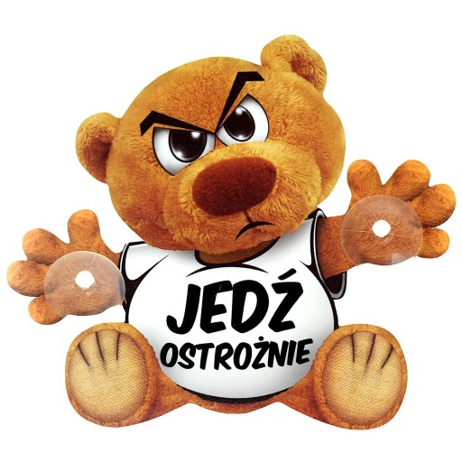 Prísavka na čelné sklo auta, jazdite opatrne