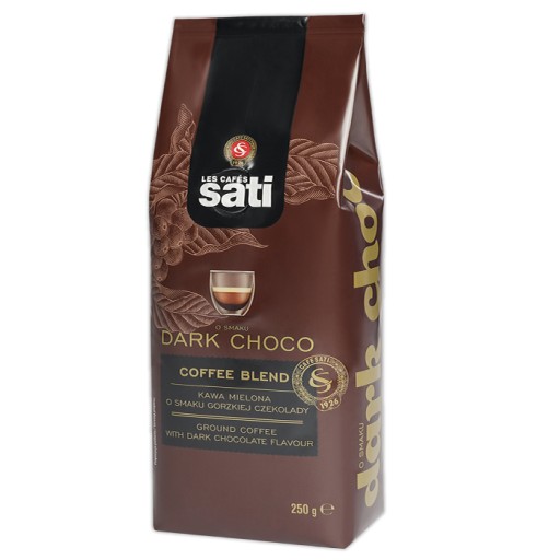 Sati mletá káva tmavá čokoláda čokoláda 250g