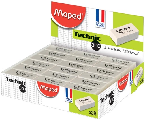 TECHNIC 300 MINI MAPED ERASER 011300