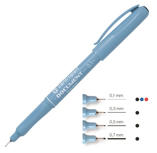 CENTROPEN POVRCHOVÁ ÚPRAVA DOKUMENTOV 2631 0,1 mm ČIERNA 612040
