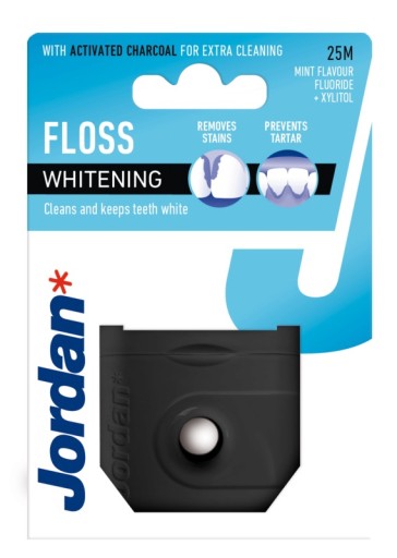Jordan Dental Floss Bieliaca niť 25m