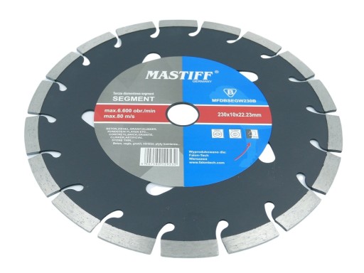 DISK 230 MM DIAMANTOVÝ SEGMENT PRE BETÓNOVÚ KOCKU