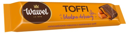 Toffee tyčinka MINIčokoláda Wawel 41g