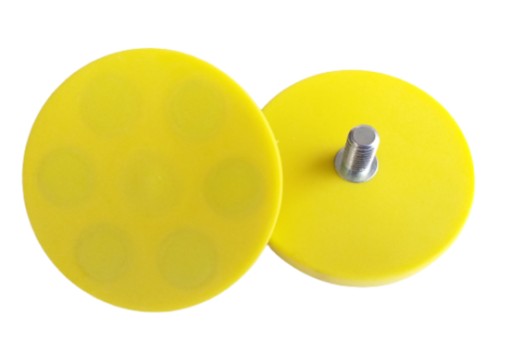 Neodymový magnetický držiak C31L guma ŽLTÁ