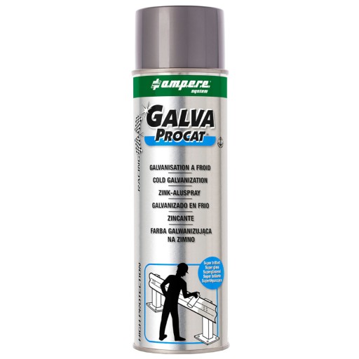 AMPERE Galva Procat super lesklá farba 500ml zin