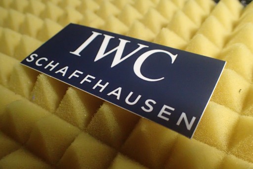 NÁLEPKA IWC SCHAFFHAUSEN F1 FORMULA 1 13,7 x 2,5 cm