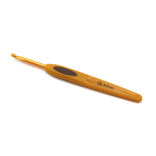 Ergonomický háčik Clover Soft Touch 4 mm