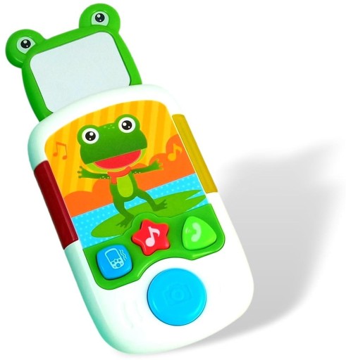 VZDELÁVACÍ TELEFÓN PRE BATÚŠA SVETLO ZVUK ŽABKA