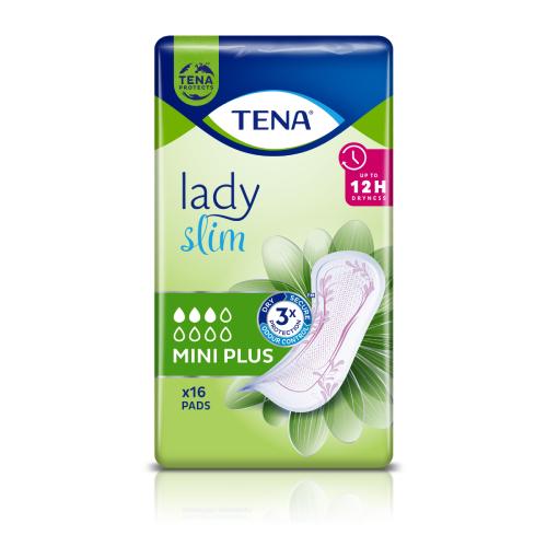 Hygienické vložky TENA Lady Slim Mini Plus 16 kusov