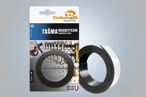TECHNICQLL samolepiaca magnetická páska 1m
