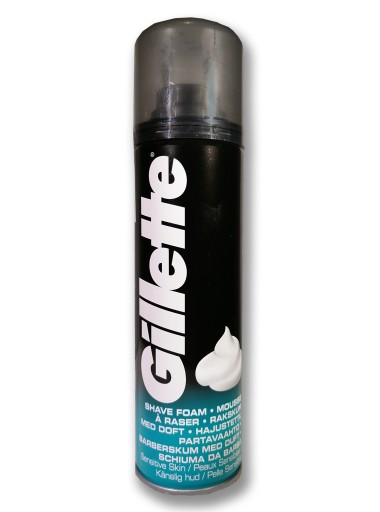 Pena na holenie Gillette Sensitive Skin 200 ml