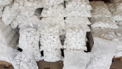Thassos biely dekoračný kameň 3-6 cm 2 kg