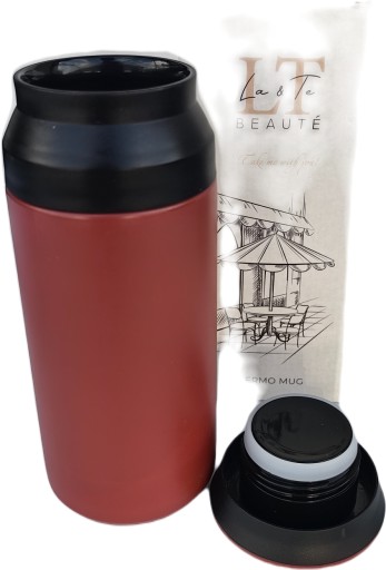 Termoska termofľaša na čaj, kávu, nápoje, 350ml