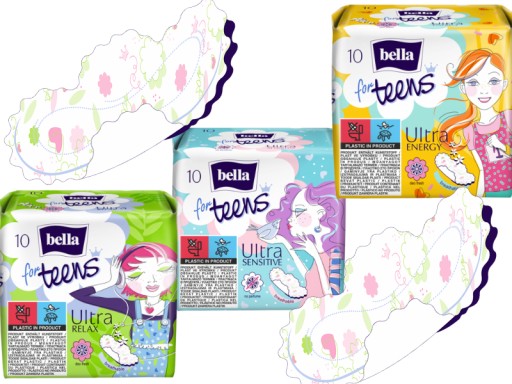 Hygienické vložky Bella for Teens Ultra Relax