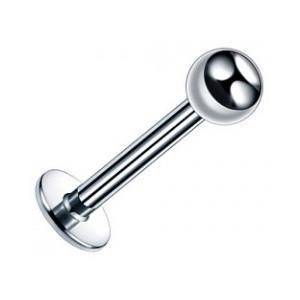 Labret - klasické striebro - helix tragus 1,2/8/3