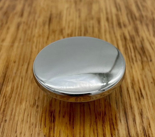 RUKOVÄŤ NÁBYTKU GOMBÍK LESK CHROME 40