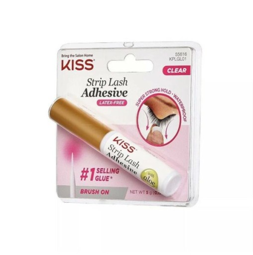 KISS ADHESIVE bezfarebné lepidlo na umelé mihalnice 5g