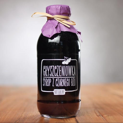 Bezinkový sirup 330 ml Gryszczeniówka