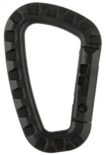 M-TAC Plastová karabína SHAKEL BLACK KEYRING