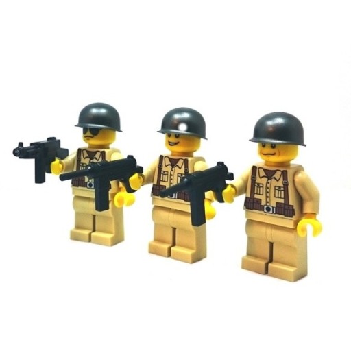 BrickKIT Pušky pre minifigúrky z druhej svetovej vojny zbrane BK103