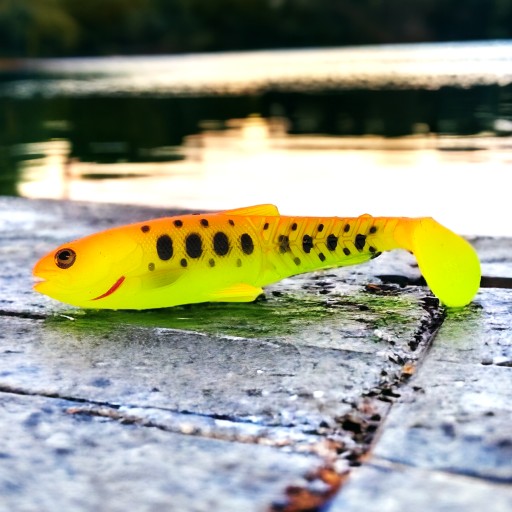 Guma Savage Gear Craft Cannibal 8,5 cm Golden Ambulance zubáč a šťuka