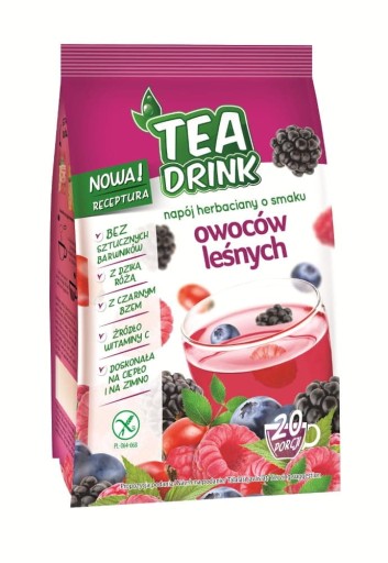 Celiko Tea Drink Granulovaný čajový nápoj s príchuťou lesného ovocia 300g